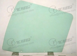 Боковые стекла-Правое на MAN TGA M+ L 2LKW Bodyglass, right side, GN, front door, 2 holes